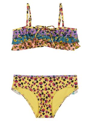 Paisley-kuvioiset bikinit tytöille Zimmermann Kids