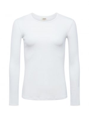 Трикотажная футболка с круглым вырезом L’agence белая