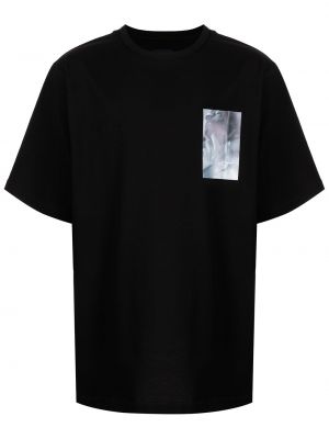 Camiseta con estampado Juun.j negro