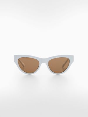 Слънчеви очила Mango бяло