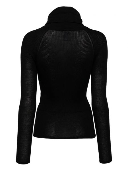 Pull en tricot Chanel Pre-owned noir