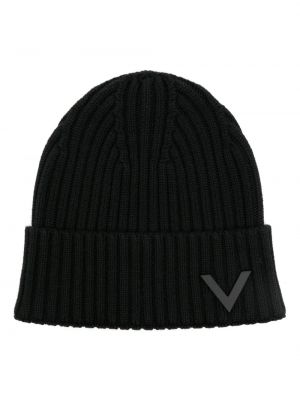 Kepurė Valentino Garavani juoda