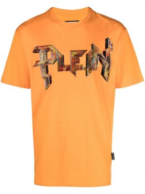 Tričko Philipp Plein oranžové