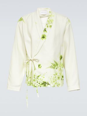 Kvetinová košeľa King & Tuckfield zelená