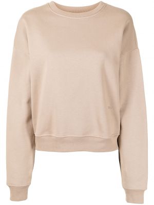 Rund hals jersey sweatshirt Frame brun