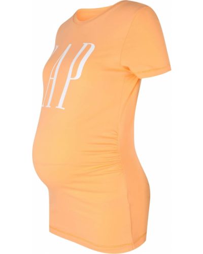 Gap Maternity Tričko  oranžová / biela
