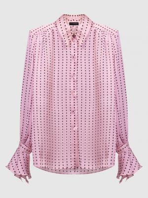 Блуза в горошок The Andamane рожева