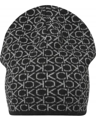 Berretto di lana Calvin Klein nero