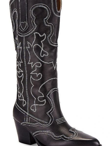 Botas Tony Bianco negro