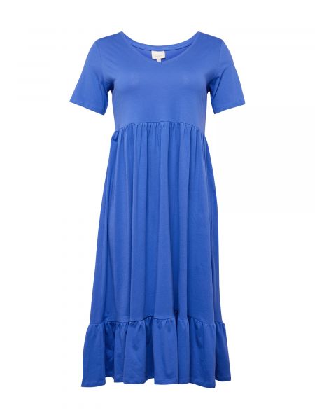 Košeľové šaty Only Carmakoma modrá