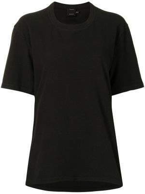 Jersey t-shirt Proenza Schouler schwarz