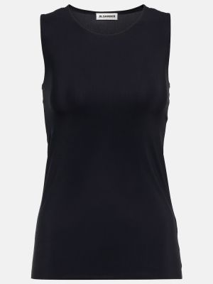 Fitted tank top Jil Sander brun