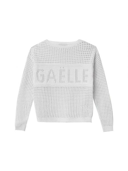 Sweter Gaëlle Paris biały