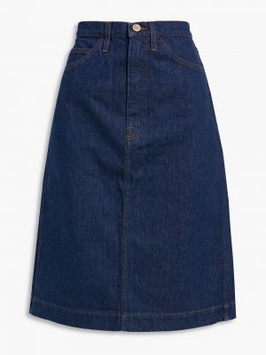 Spódnica jeansowa Frame - Niebieski