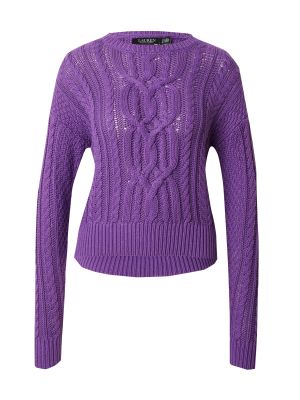 Megztinis Lauren Ralph Lauren violetinė
