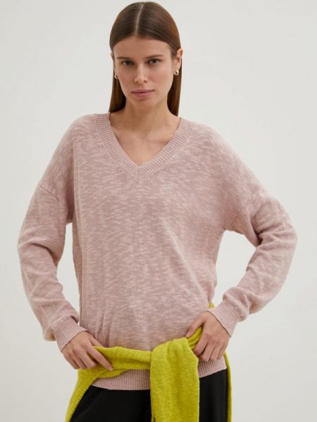 Пуловер Finn Flare розовый
