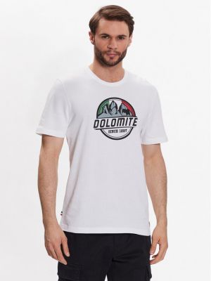 T-shirt Dolomite bianco
