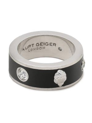 Prsteň Kurt Geiger čierna