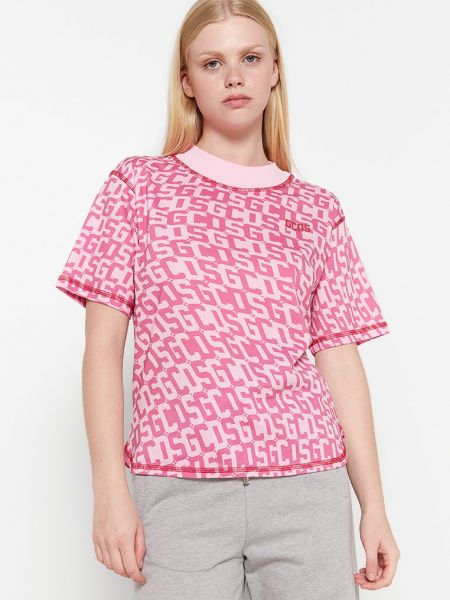 Koszulka z nadrukiem Gcds różowa