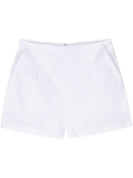 Pamučne kratke hlače Dkny bijela