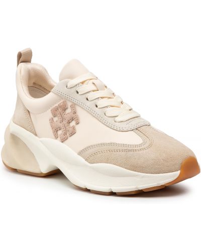 Sneakers gyöngyökkel Tory Burch - bézs