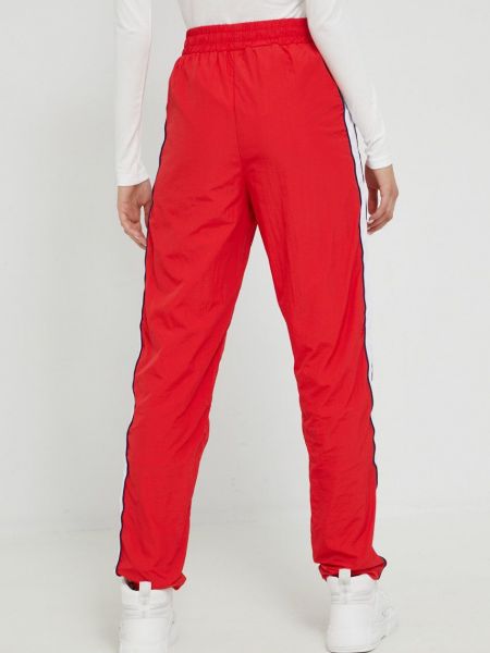 Sportovní kalhoty Fila červené