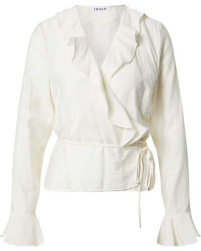 Памучна блуза Edited бяло