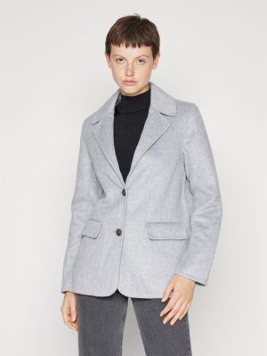 Пиджак Abercrombie & Fitch серый