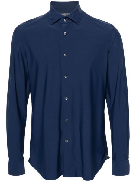 Džersinė marškiniai Corneliani mėlyna
