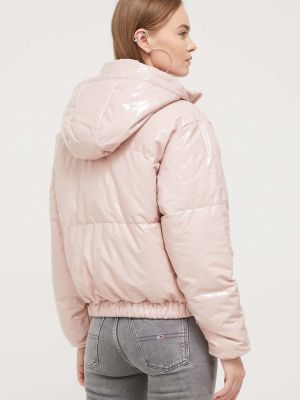 Oversized téli kabát Ellesse rózsaszín