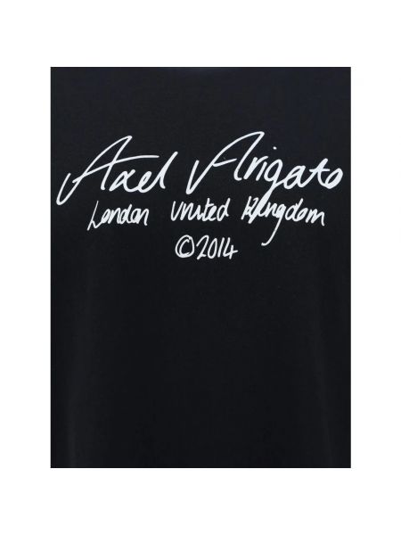 Camiseta de algodón Axel Arigato negro