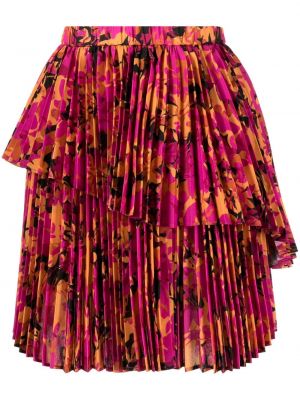 Plisovaná sukňa s potlačou Acler