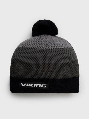 Шерстяная шапка Viking серая