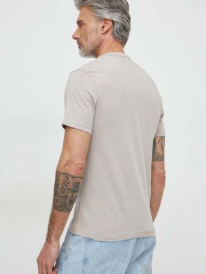 Koszulka bawełniana z nadrukiem Calvin Klein