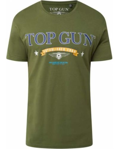T-shirt Top Gun, zielony