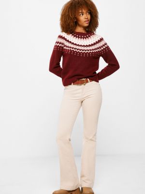 Бордовий пуловер Springfield