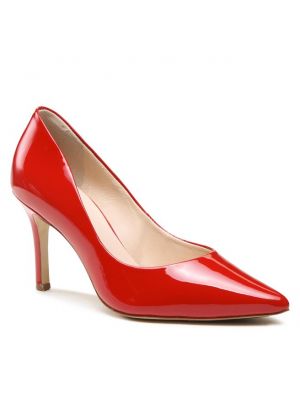Pantofi Högl roșu