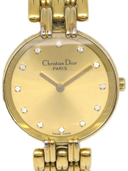 Rokas pulksteņi Christian Dior Pre-owned zelts