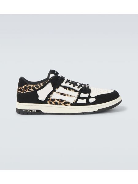 Leopard læder sneakers Amiri