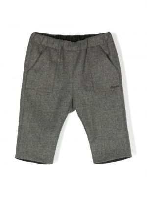 Pantaloni chino Bonpoint grigio