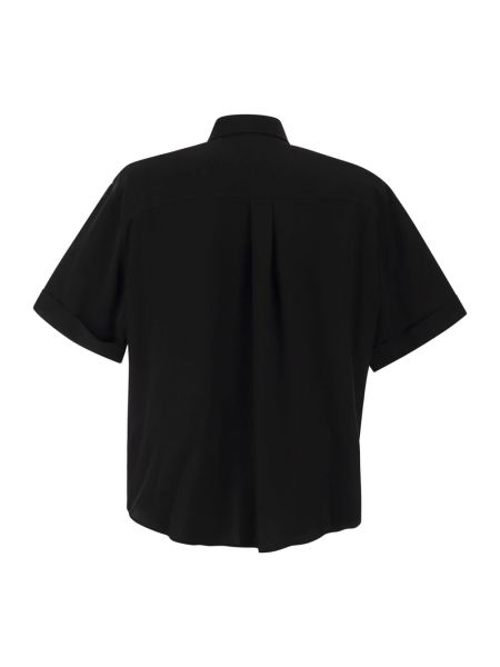 Jedwabna koszula Brunello Cucinelli czarna