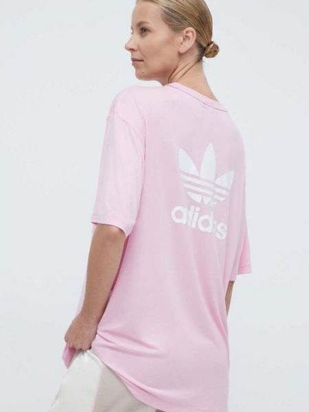 Футболка Adidas Originals розовая