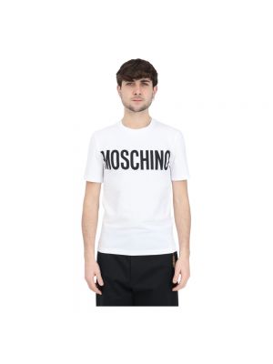 Koszulka z nadrukiem Moschino