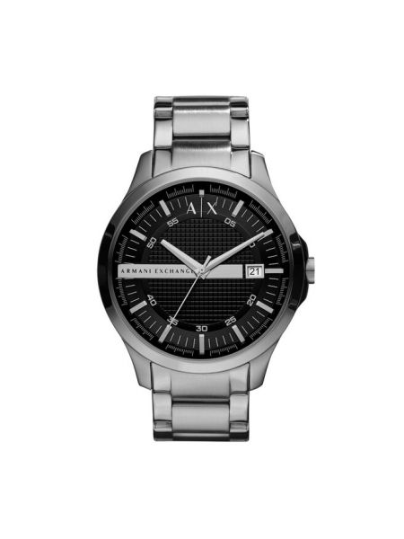 Срібний годинник Armani Exchange