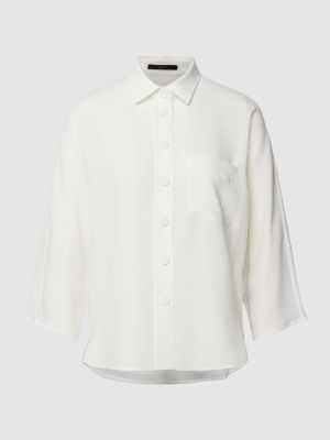 Bluzka w jednolitym kolorze Windsor biała