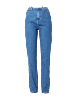 Blugi slim fit Calvin Klein Jeans albastru