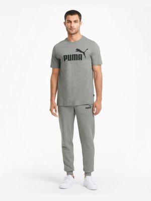 Spodnie sportowe Puma szare