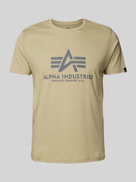 Koszulka z nadrukiem Alpha Industries