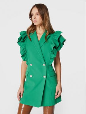 Koktejlové šaty Custommade zelené
