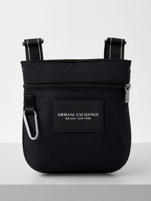 Сумка через плечо Armani Exchange черная